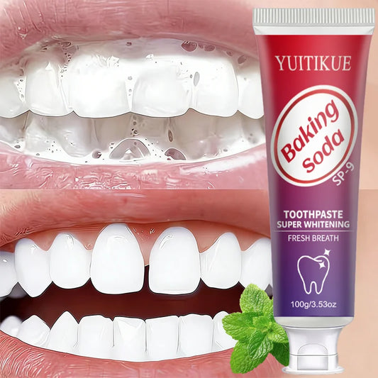 Baking Soda Toothpaste – Whitening, Deep Clean & Fresh Breath Whitening Toothpaste Oasis Select Default Title