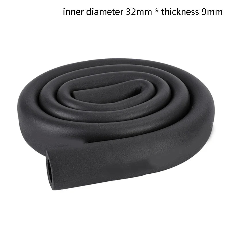 1.8M Rubber Foam Pipe Insulation Sleeve | Waterproof & Thermal
