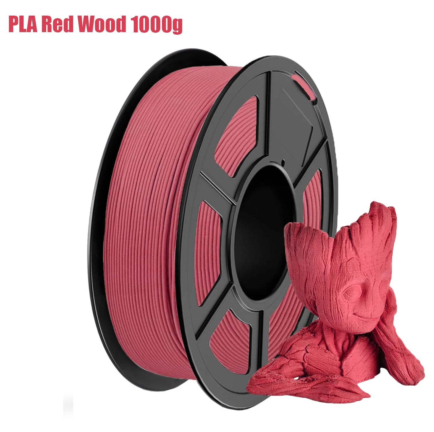 Wood Fiber PLA 3D Printer Filament Bundle 1.75mm – 4 Colors
