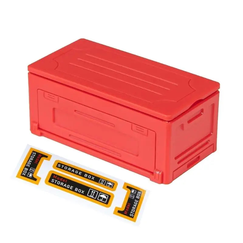 RC Crawler Storage Box 1/10 1/8 Scale Camping Decoration