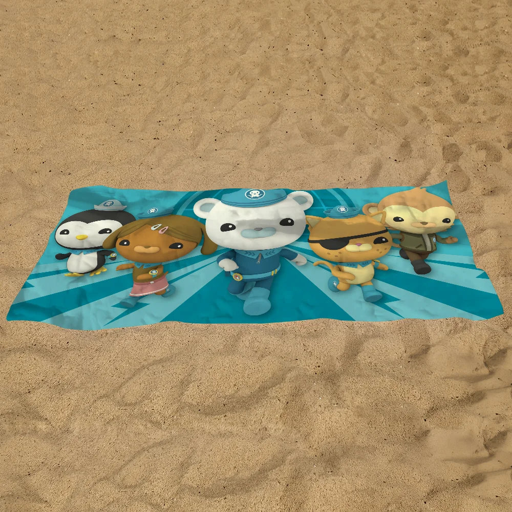 Octonauts Quick-Dry Kids Beach Towel | Pool, Travel & Gym