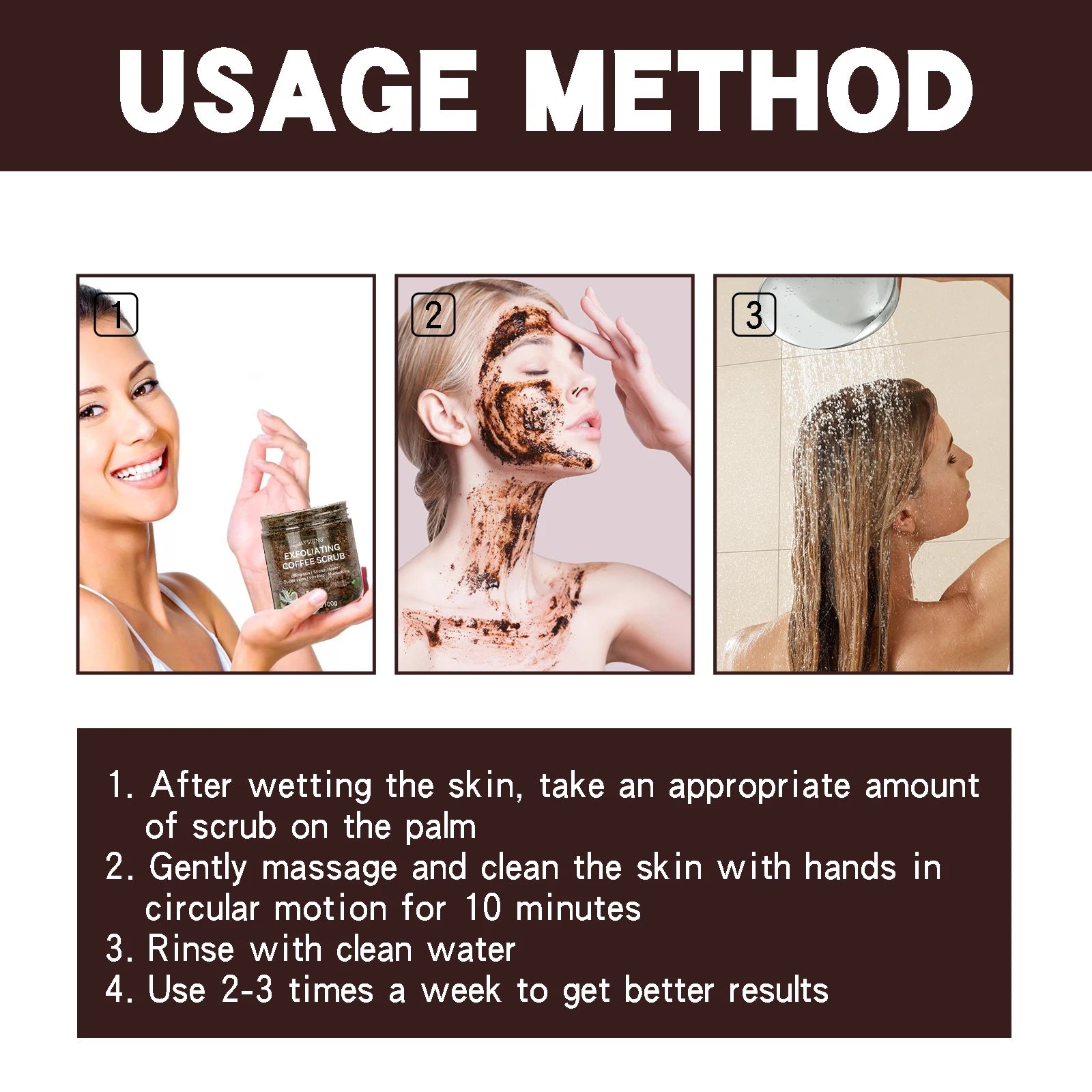Coffee Scrub for Deep Cleaning & Moisturizing Pores Peaceful Pleasures Health and Wellness