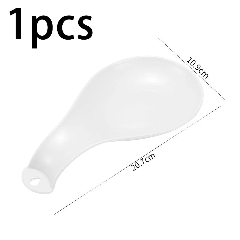 Large Ceramic Spoon Rest | Heat-Resistant, Dishwasher Safe