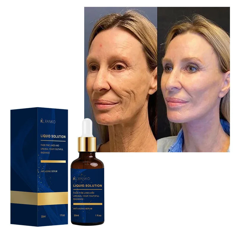 Niacinamide Wrinkle Remover Serum Firming Lifting Face Care Anti-Aging Fade Fine Lines Smooth Skin Beauty Facial Essence Liquid Peaceful Pleasures Health and Wellness