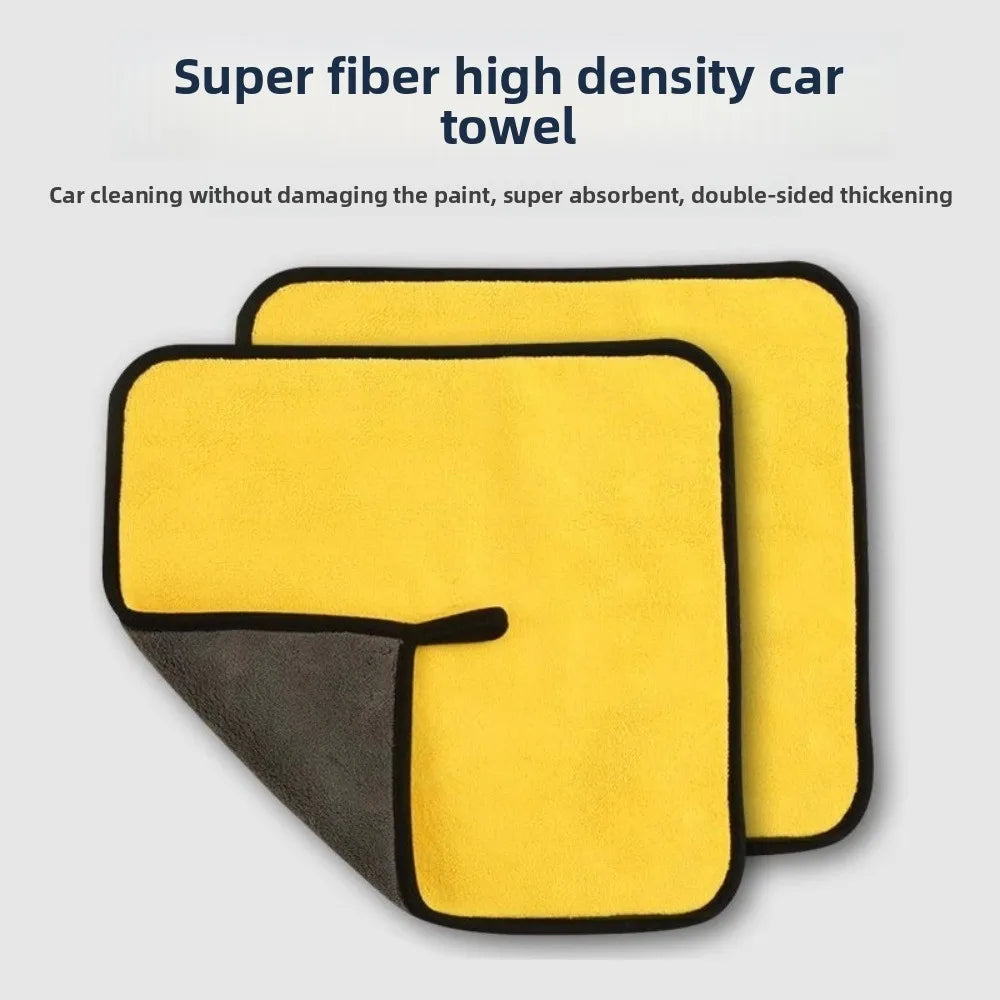 Microfiber Cleaning Towels – Quick-Dry Cloths for Car & Kitchen