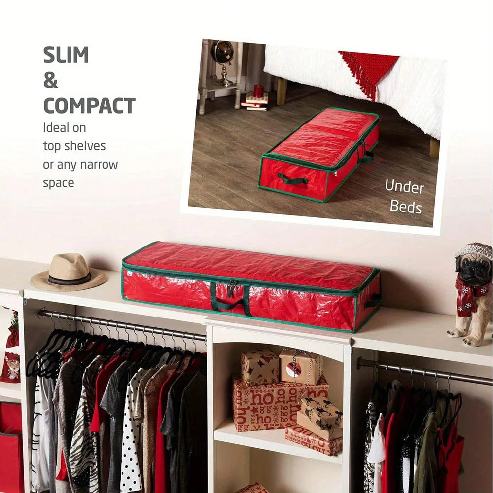 Christmas Wrapping Paper Organizer – Under-Bed Gift Wrap Storage