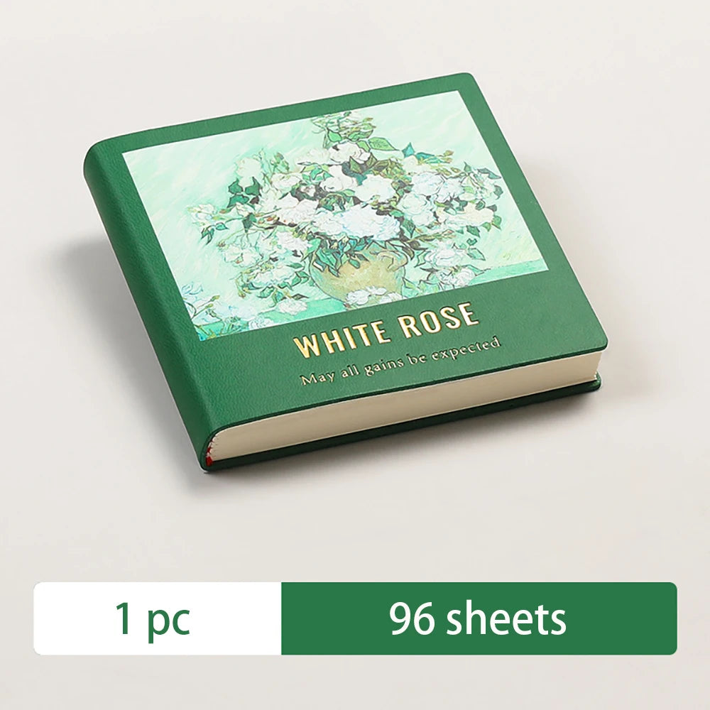 96 Sheets Mini Drawing Book Oil Painting Square Portable Blank