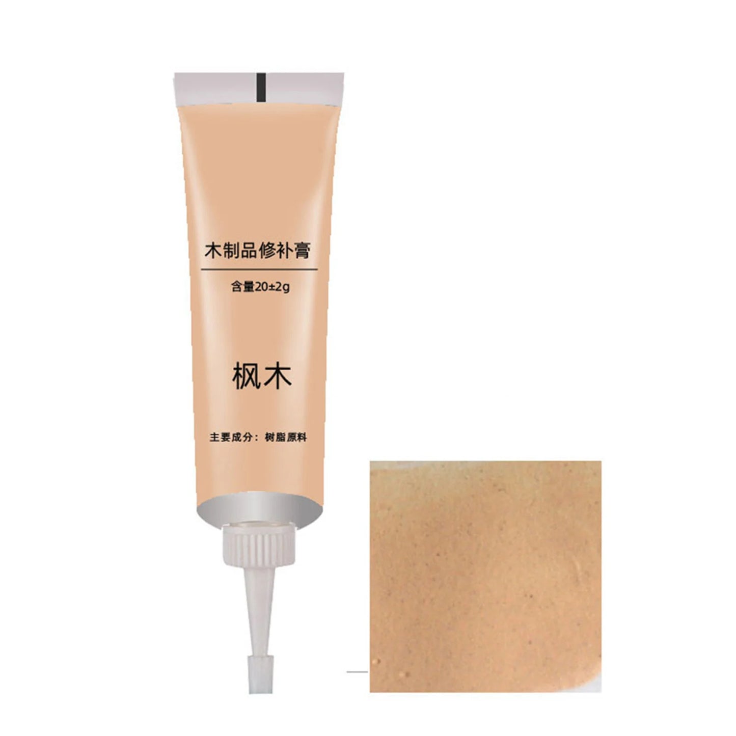 Wood Filler Floor Scratch Paint Repair Oak/Veneer/Walnut Color Water-Based Putty Discoloration Cracks Gouges Peaceful Pleasures Health and Wellness