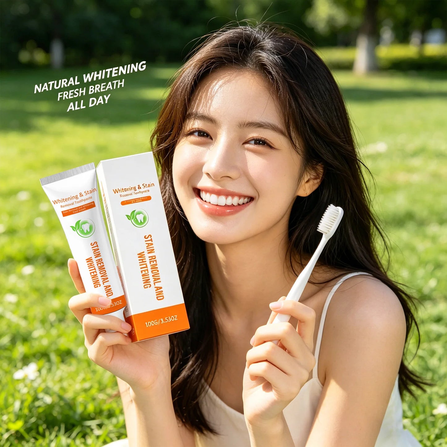Whitening Stain Removal Toothpaste Remove Dental Plaque Freshing Eliminate Bad Breath Fragrance Gentle Cleaning Care Toothpaste Peaceful Pleasures Health and Wellness