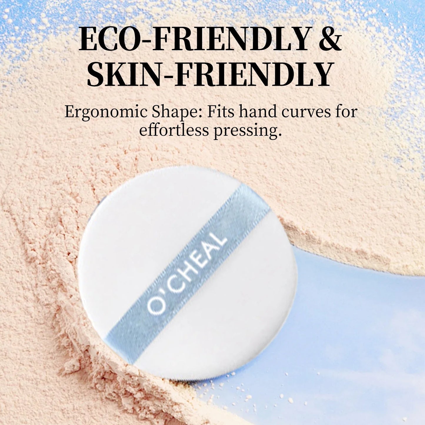 O'Cheal Matte Pressed Setting Powder – Oil Control & Coverage