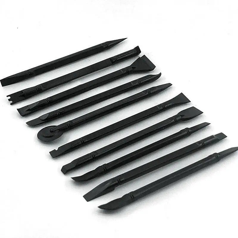 4 Colors 10Pcs/Set Plastic Crowbar Disassembly Spudger Opening Tools For Phone Pad Tablets Laptop PC Repairing Opening Tools Peaceful Pleasures Health and Wellness