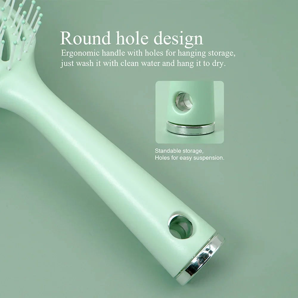 Hollow Out Anti-Static Detangling Hair Brush – Wet & Dry