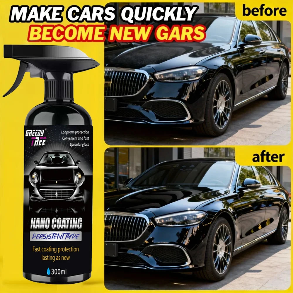 Car Ceramic Nano Coating 300ml – Waterproof Paint Protector