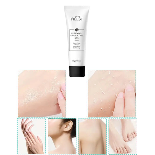 Purifying Exfoliating Gel 50g | Face & Body Scrub, All Skin Types Exfoliating Face Gel Peaceful Pleasures Health and Wellness Default Title