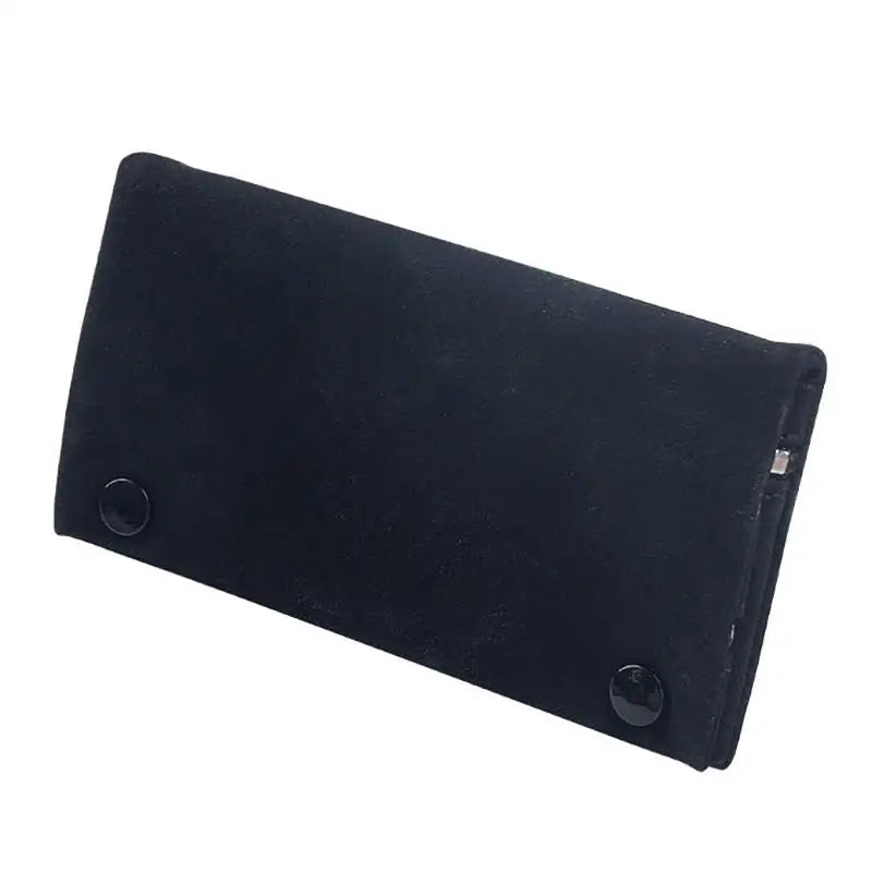 Frosted PU Leather Tobacco Pouch | Foldable Cigarette Storage Bag