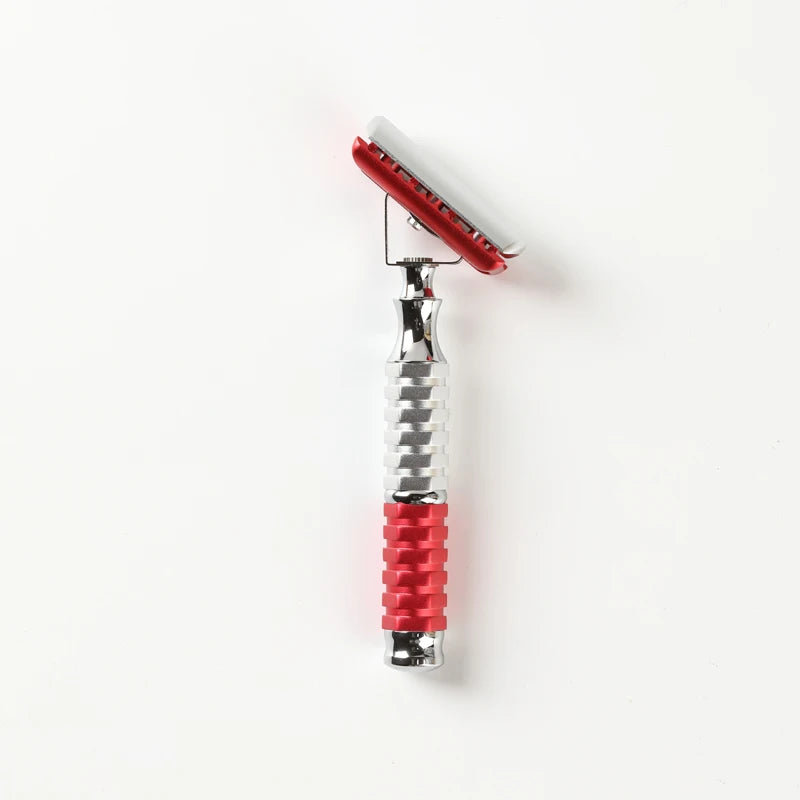 2026 New Arrival Yaqi Blind Box Razor Double-edge Tilt Diagonal Razor Head Inclined at 45° to Handle for Shaving Accessories Peaceful Pleasures Health and Wellness