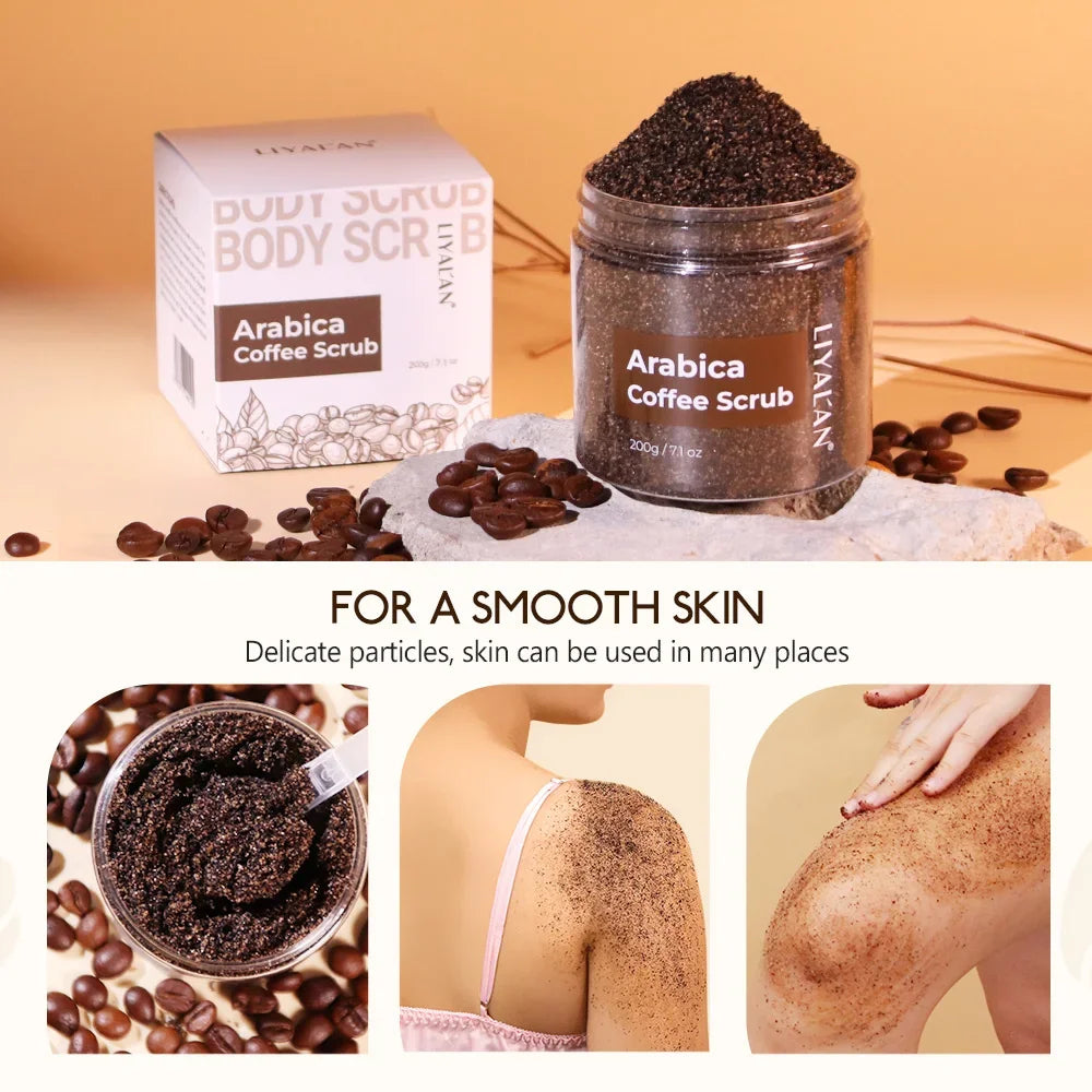 Arabica Coffee Body Scrub – Exfoliating & Brightening Peaceful Pleasures Health and Wellness