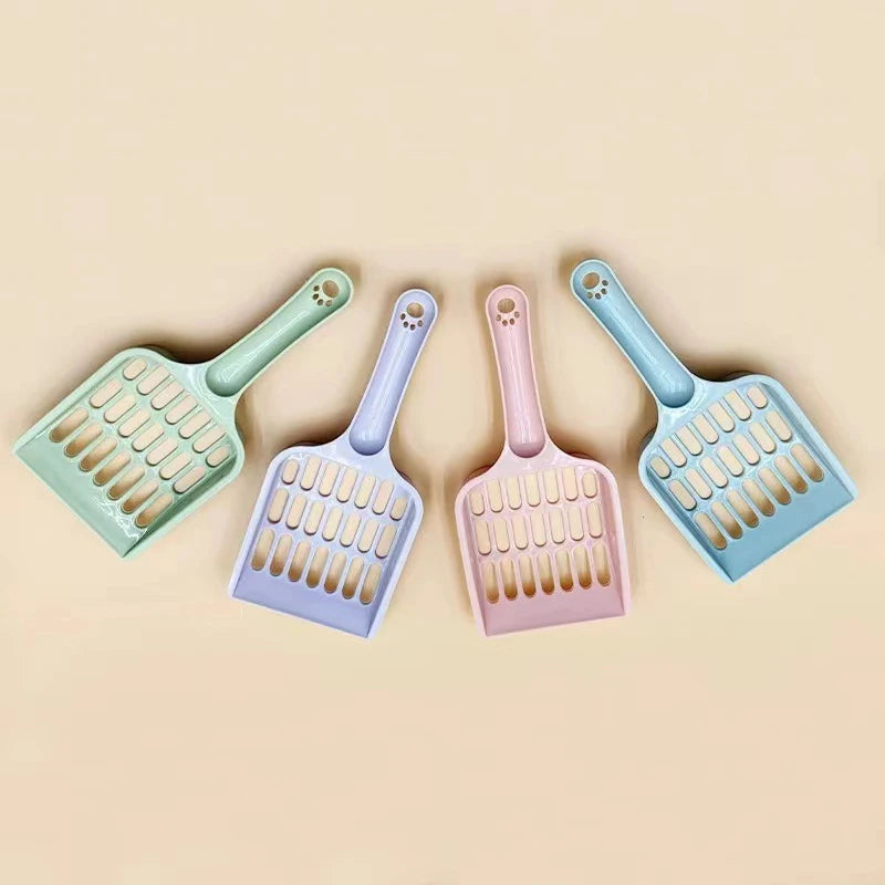 New fashionable simple grid cat litter shovel large-sized fine-hole shovel cat litter artifact cat hygiene cleaning tool Peaceful Pleasures Health and Wellness
