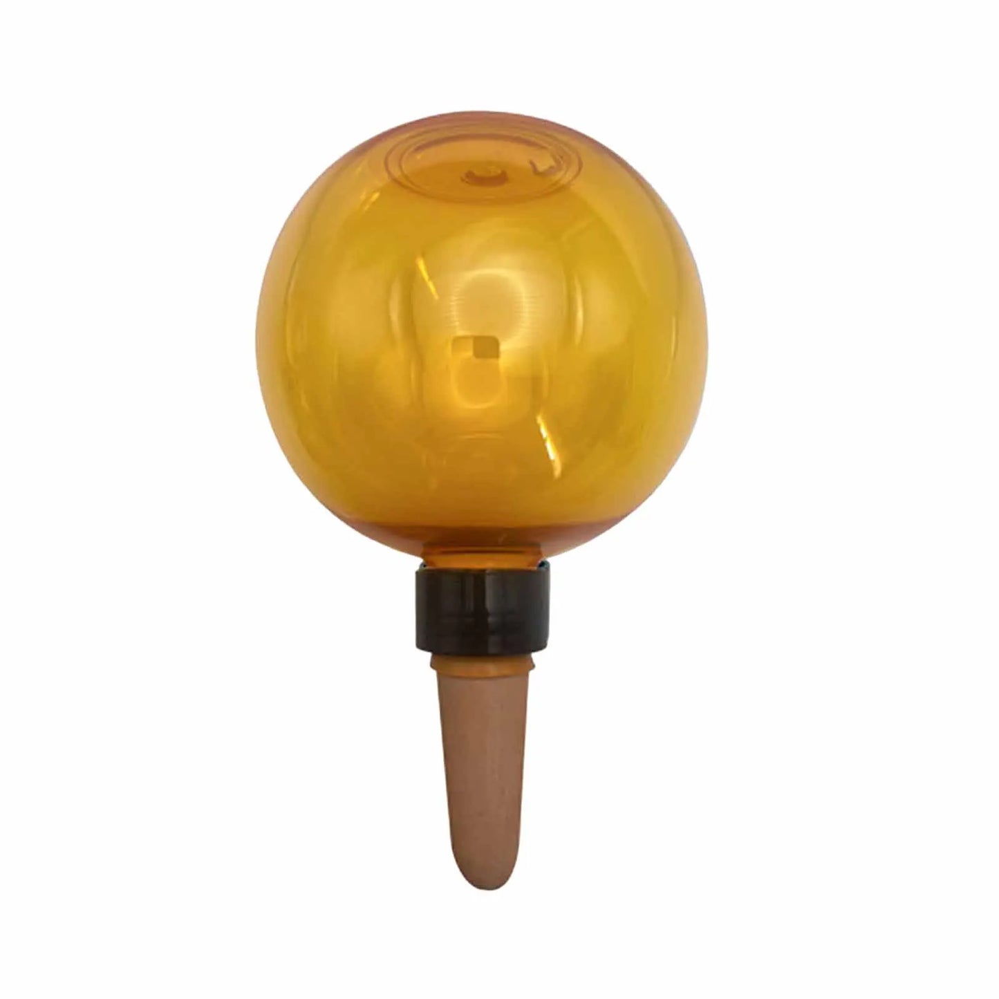 1/4pcs Plant Self Watering Globes Automatic Plant Watering Device 500ml Transparent Watering Bulbs for Indoor/Outdoor Plants Peaceful Pleasures Health and Wellness Orange