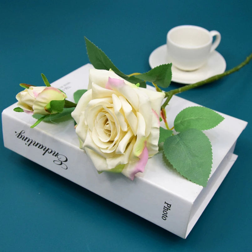 Artificial Silk Rose Bouquet – Wedding & Home Decor