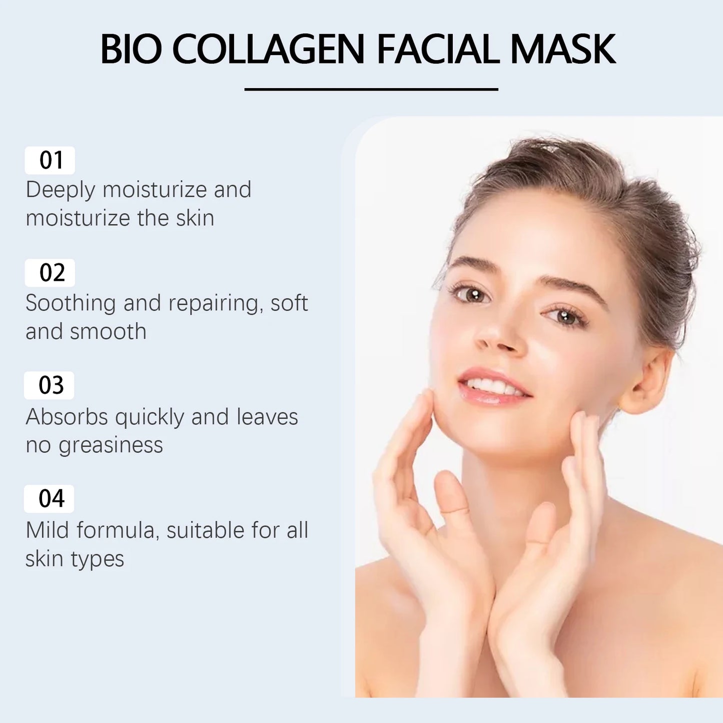 Jaysuing Collagen & Niacinamide Sheet Mask | Hydrate & Brighten