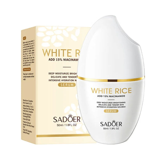 SADOER White Rice Nicotinamide Face Serum – Brighten & Hydrate Face Serum Peaceful Pleasures Health and Wellness Default Title