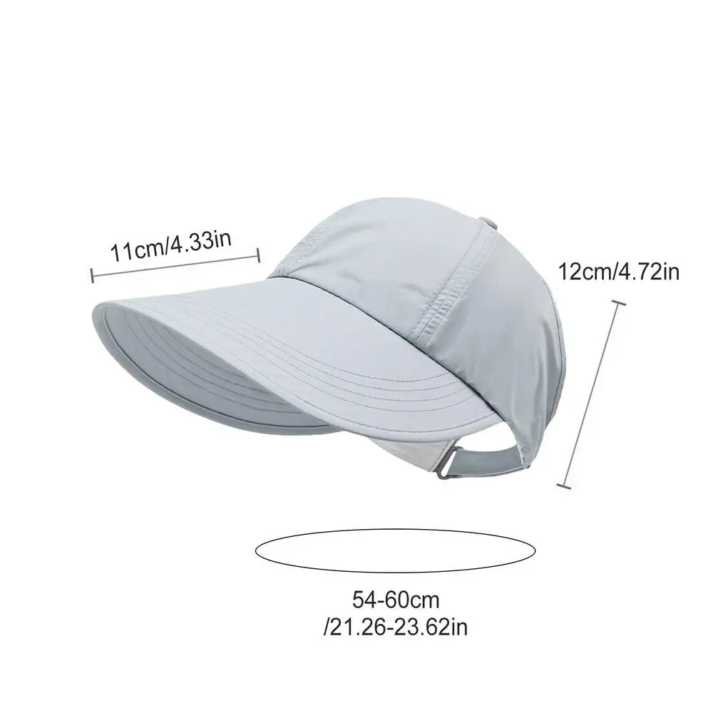 UV Wide Brim Sun Hat – Foldable, Adjustable & Breathable