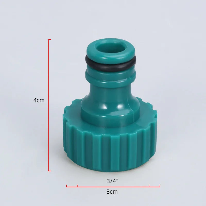 10-Pack 3/4" Garden Hose Quick Connect Adapter Fittings