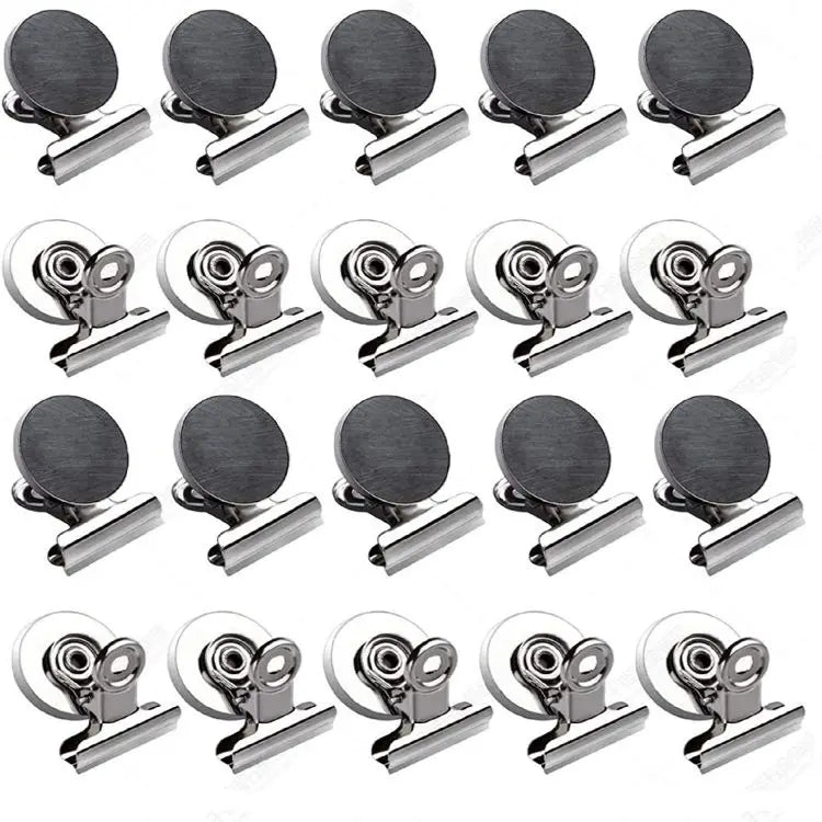 Round Magnetic Clips 31mm – Strong Metal Magnet Clips 10/20pk