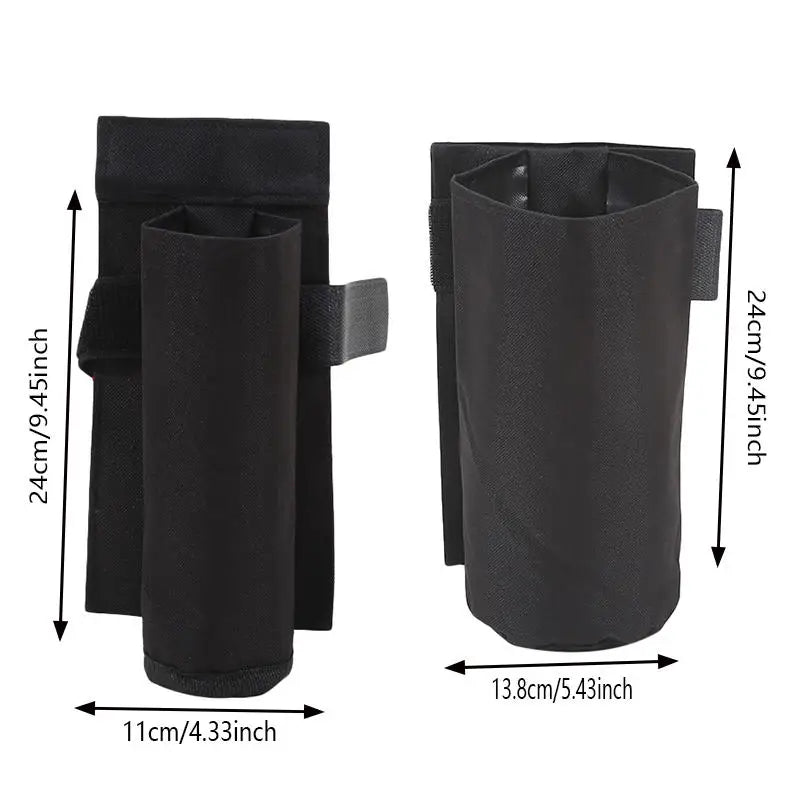 Car Fire Extinguisher Holder Bag Universal Trunk Mount Strap Pouch with Fastener Tape for Auto Truck Van SUV Organizer Peaceful Pleasures Health and Wellness