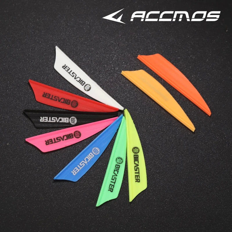 Archery Arrow Plastic Fletching Vanes Accessories