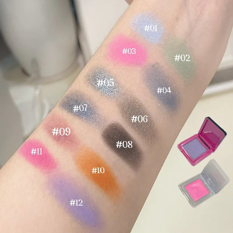 Waterproof Long-Lasting Eyeshadow | Matte & Shimmer Shades