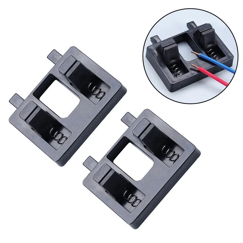Electric Wire Welding Fixture Dual Spring Holder Home DIY Repair