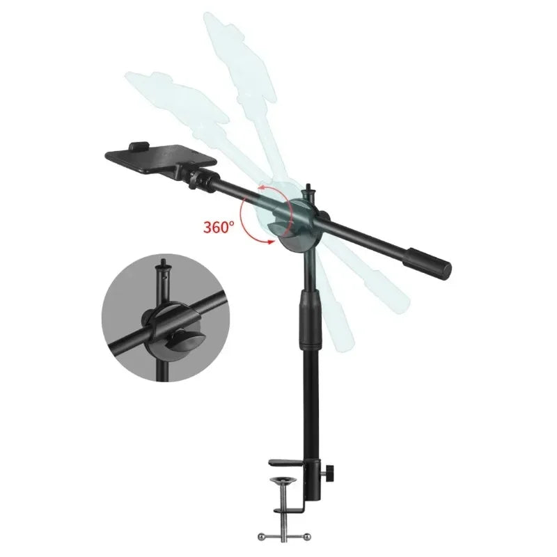Overhead Phone Tripod Stand | Articulated Arm for Filming
