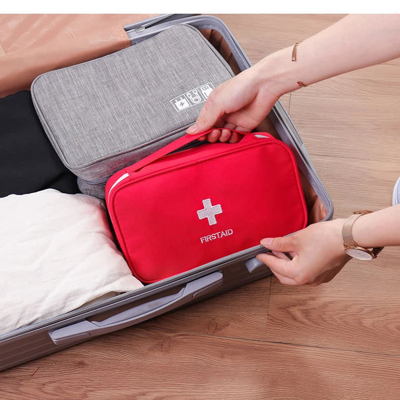 Storage Bag Primary School Student Epidemic Prevention Bag Travel Portable First Aid Kit Emergency Outdoor Bag Peaceful Pleasures Health and Wellness