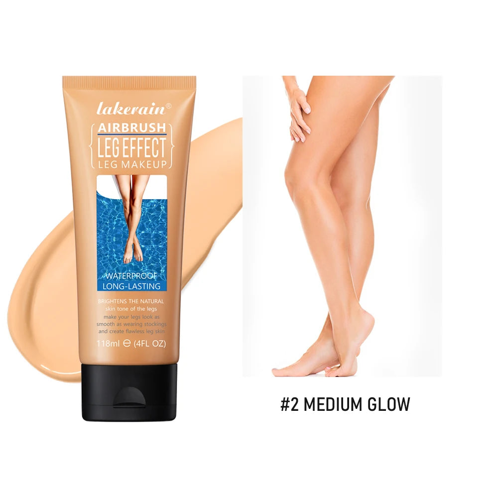 Leg Makeup Lotion Even Skin Tone Body Foundation Waterproof Long Lasting Body Tanning Cream Medium Bronze Leg Makeup Peaceful Pleasures Health and Wellness 2