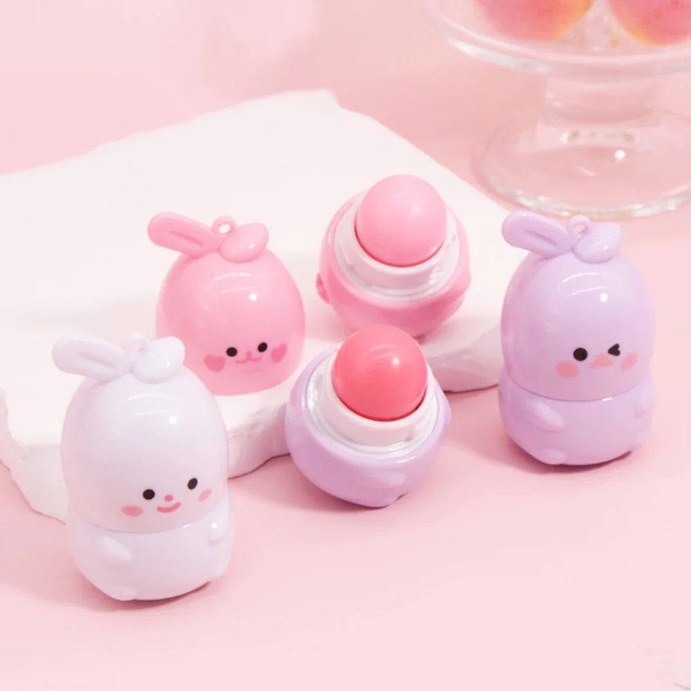 PEINIFEN Little Rabbit Moisturizing Lip Balm Set – 3 Pcs