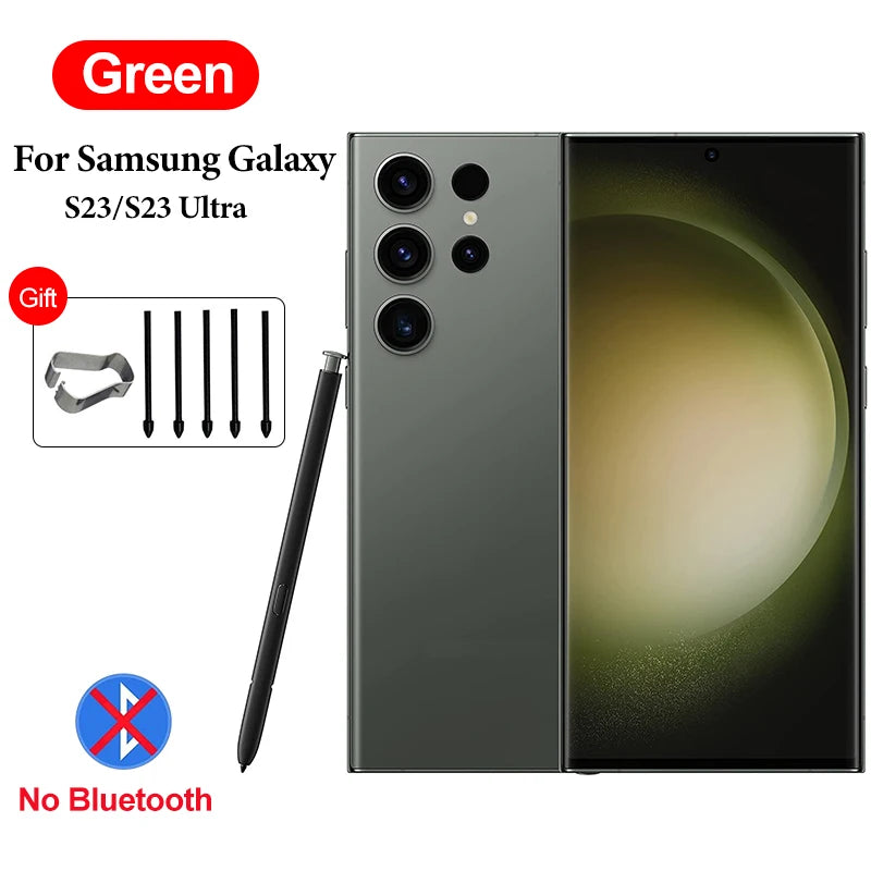 Professional Stylus Pen For Samsung s24ultra s Pen Samsung Touch Pencil Galaxy Pen Stylus For Touch Screen s22 ultra Accessories Peaceful Pleasures Health and Wellness Green for S23U