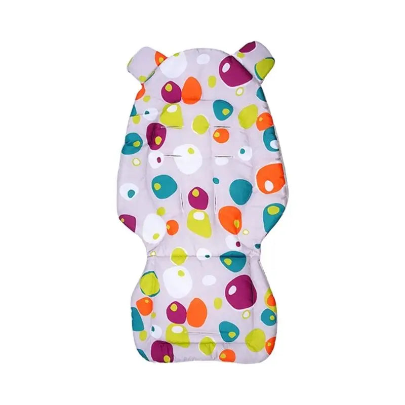Reversible Baby Stroller Cushion Mat | Soft Cotton 81x41cm