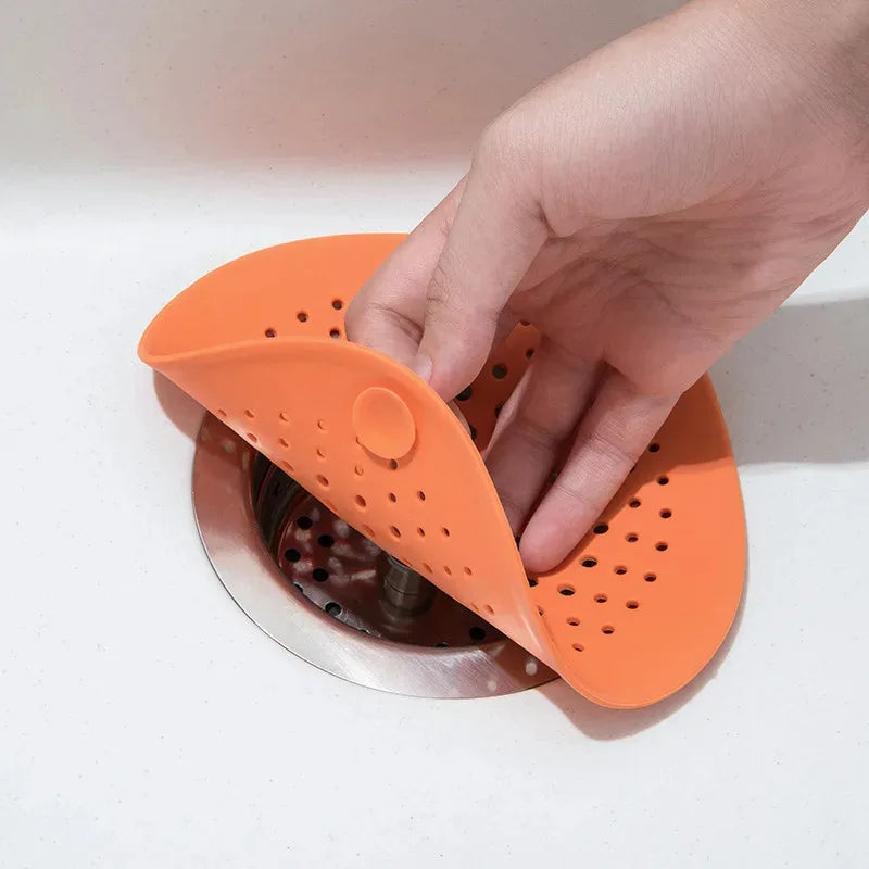 Silicone Hair Catcher Drain Strainer | Sink & Shower Filter