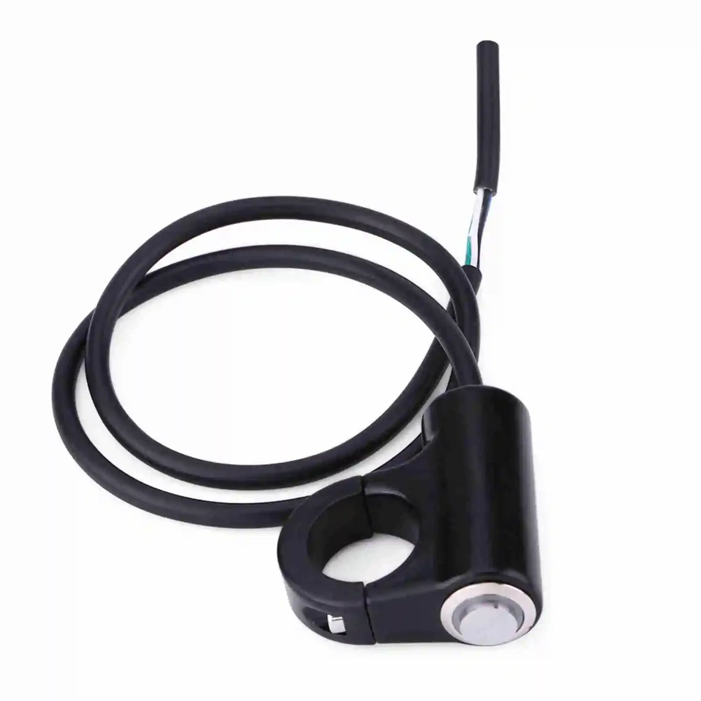 Motorcycle Handlebar Mount Switch Push Button Headlight Brake Fog