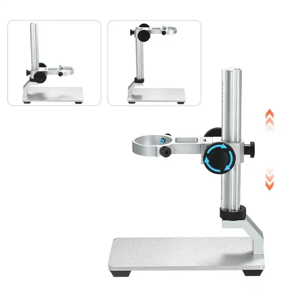 Usb Digital Microscope Focusing Bracket, Aluminum Alloy Lifting and Adjusting Bracket, Electronic Microscope Accessories Peaceful Pleasures Health and Wellness