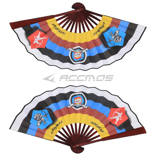 Archery Silk Fan Handheld Bow Arrow Shooting Hunting Equipment Prizes Peaceful Pleasures Health and Wellness