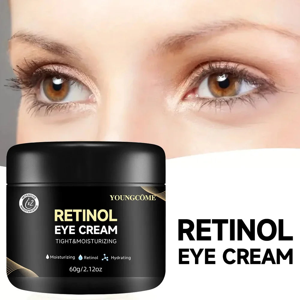 YOUNGCOME Retinol Eye Cream – Fine Lines & Wrinkles 1.6/2.21oz