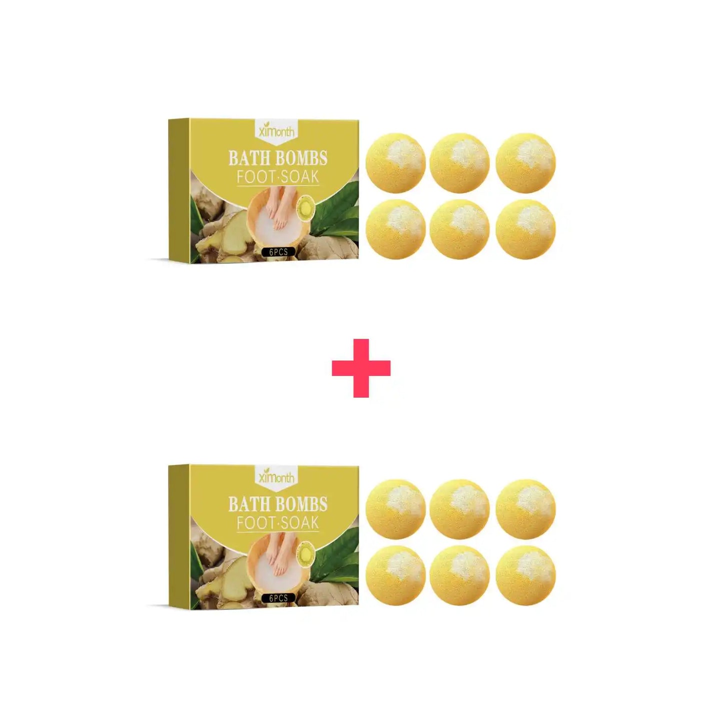 Lavender Foot Bath Bombs | Sea Salt & Essential Oils – 6/12 Pack