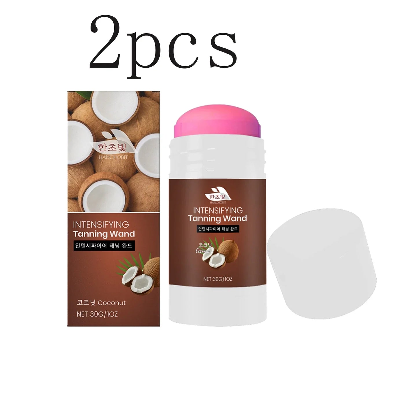 Coconut Self-Tanning Stick – Sun-Free Bronze Glow | 30g