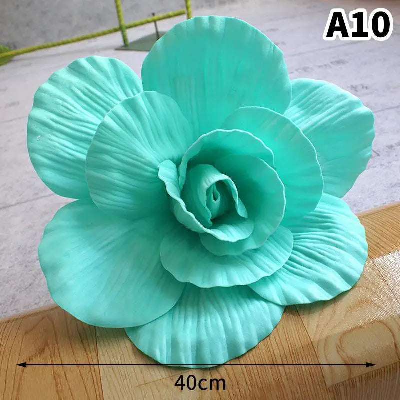 PE Foam Simulation Rose Flower Heads | Wedding & Party Decor