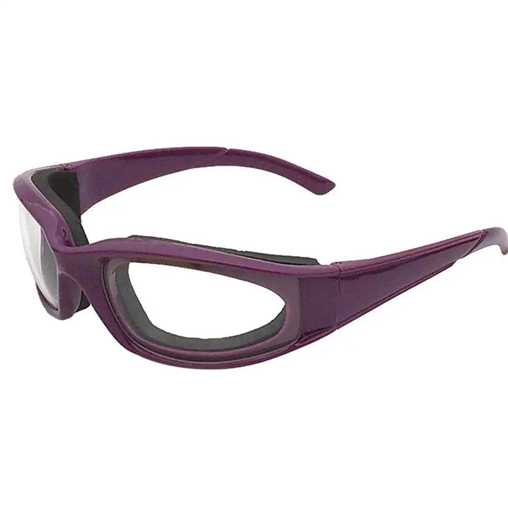 Anti-Crying Onion Goggles No-Tear Eye Protection for Kitchen Cooking with Anti-Fog Lens Universal Fit Over Prescription Glasses Peaceful Pleasures Health and Wellness C