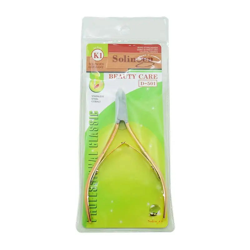 1 Pcs Cuticle Nippers Nail Manicure Cuticle Scissors Clippers Trimmer Dead Skin Remover Pedicure Stainless Steel Cutters Tool Peaceful Pleasures Health and Wellness PVC Rose Gold