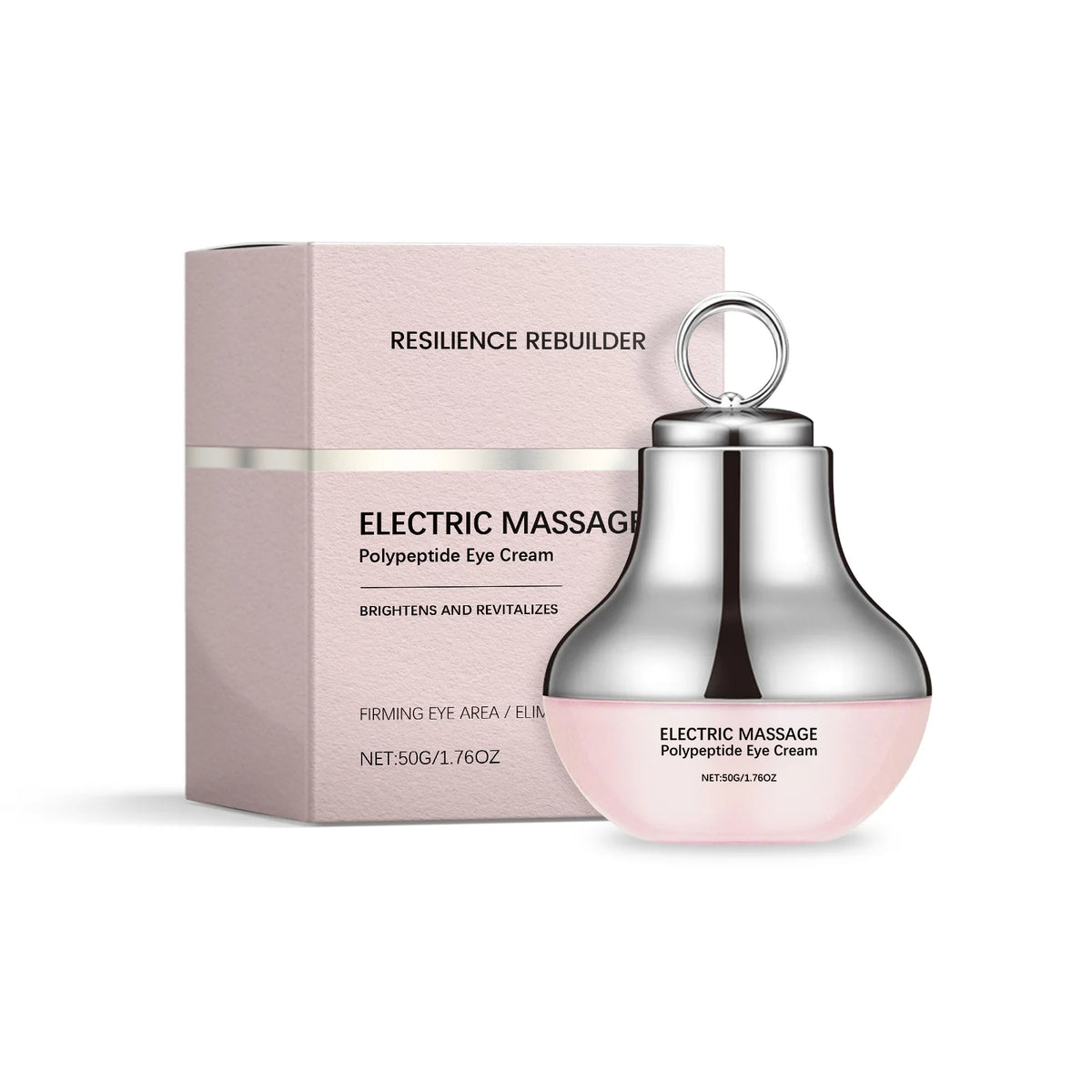 Electric Massage Eye Cream Firming Moisturizing Lifting Fine Line Fade Dark Circles Anti-Wrinkle Reduces Crow's Feet Eye Care Peaceful Pleasures Health and Wellness 50g boxed